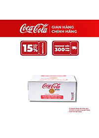 [SALE 11.11] Thùng/Lốc 24 Lon Coca-Cola Plus (Foshu) 320ml – Nước Ngọt Có Gas, Giải Khát Ngay, Coca-Cola Official Store