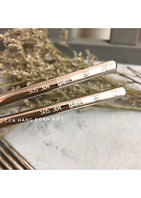 [MỚI] Đũa Inox 304 SUS HQ - Hộp 5 Đôi. Chuyên phục vụ Sp Gia dụng, Khuôn làm bánh, Dụng cụ học Sinh, Nhà hàng, Quán ăn,