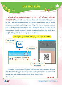 Bài Tập Hằng Ngày Tiếng Việt Lớp 3 - Kết Nối Tri Thức - Học Kì 1