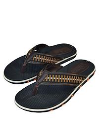 Dép Nam Xỏ Ngón HÀ NAM Da Bò Thật Cao Cấp DNA2090