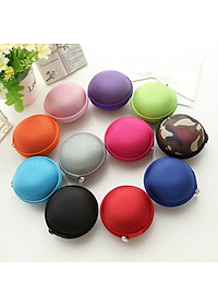 Hộp đựng tai nghe cáp sạc tròn Foxy - Xanh Lá