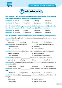 Bài tập tiếng Anh lớp 9, 4 kỹ năng Global Success (Có đáp án)  – ThS. Lê Vy – Anh ngữ Vivian