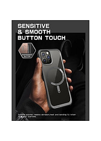 Ốp Lưng SUPCASE Hỗ Trợ Sạc Từ Tính Unicorn Beetle MAG Slim Clear Dành Cho iPhone 13ProMax - Hàng Chính Hãng