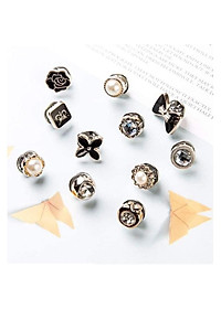 Set 10 Khuy Cài Áo Mini Trang Trí