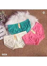 [Video SP Thật] Combo 5 Quần Lót Nữ Su Đúc Thông Hơi Viền Ren Cao Cấp Mã N13