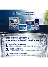 Combo 2 Gói Viên Rửa Chén Bát Finish Powerball Quantum 21 viên