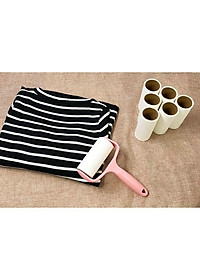 Lõi Cây Lăn Bụi Quần Áo Siêu dính ,lăn tóc dính, lăn bụi thảm, dọn sạch lông thú cưng