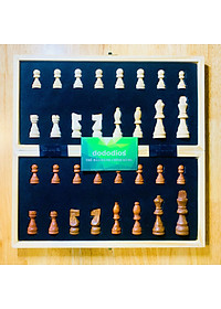 Bộ cờ vua gỗ nam châm cao cấp - chính hãng DoDoDios - Bộ cờ vua cao cấp