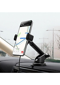 Bộ Sạc Không Dây Trên Xe Hơi Hoco S12 - Hàng Chính Hãng 