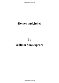 Sách Romeo And Juliet