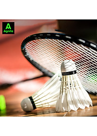 Quả cầu nhựa, lông ngỗng tự nhiên chính hãng Agnite- nhẹ, bền, chắc chắn - quả lẻ/ hộp 3 quả - F2211/F2200