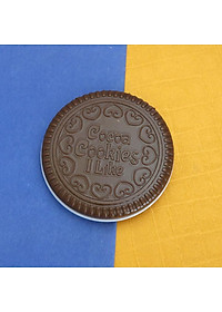 Bộ gương lược bỏ túi mini hình chiếc bánh cookies lạ mắt