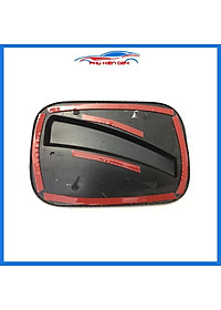 Ốp nắp bình xăng Vios 2019-2020 vân cacbon chống trầy trang trí ô tô