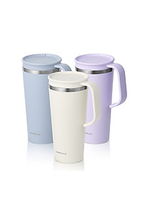 Bình giữ nhiệt LocknLock Daily Handle Tumbler LHC4330 - Có quai cầm - Nắp trượt
