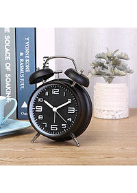 Đồng Hồ Báo Thức Để Bàn Phong Cách Vintage, 2 Quả Chuông To - Hàng Chính Hãng
