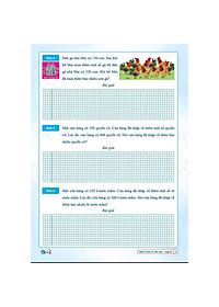 Sách Giải Toán Có Lời Văn Lớp 3 - Chương Trình Mới (1 Cuốn) - Bản Quyền