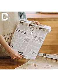 Giấy nến thấm dầu Nhật Bản an toàn vệ sinh | Cuộn 8M chống bám dính,thấm hút dầu mỡ cực tốt