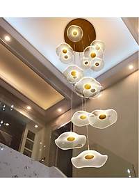 Đèn thả thông tầng ZESIE kiểu dáng độc đáo trang trí nội thất hiện đại [ẢNH VIDEO THẬT 100%]