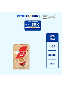 Cà phê hòa tan NESCAFÉ 3in1 Vị Kem Sữa