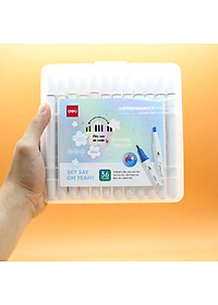 Hộp Bút 36 Màu Deli Sketch Marker - Phiên Bản Sơn Tùng M-TP Giới Hạn - Deli C185-36