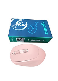 Chuột không dây HXSJ M107 wireless 2.4Ghz  sạc pin, chồng ồn, DIP1600 chuyên dùng cho máy tính, laptop, tivi - Hàng chính hãng