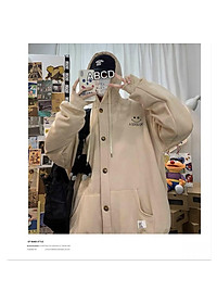 Áo Hoodie dây kéo Nam Nữ Form rộng cực chất Thời Trang Unisex BBY