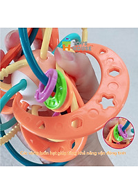 Đồ chơi bóng vòng nhựa mềm kết hợp gặm nướu cho bé ToysHouse 822-86