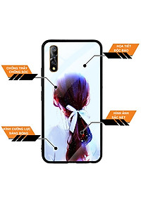 Ốp Lưng Vivo S1 - Mặt Kính Cường Lực - 0416 GIRL10 - Hàng Chính Hãng