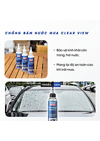 Dung Dịch Chống Bám Nước Mưa Liqui Moly Clear View 1590 | Chống Bám Nước Mưa Trên Kính Ô Tô Giúp Tăng Tầm Nhìn Khi Đi Mưa