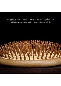 Lược chải tóc Coral gỡ rối massage da đầu ngăn ngừa gãy rụng giúp tóc khoẻ đẹp