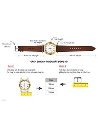Dây Đồng Hồ Da Bò Cao Cấp, Kiểu VINTAGE THREAD Phẳng Mỏng, Mặt Lót Chống Thấm Mồ Hôi, Tích Hợp Lớp Gia Cố Chống Giãn Đặc Biệt, Phụ Kiện Khóa và Chốt Bằng Thép Không Gỉ 316L - Hàng Chính Hãng SAIGIO
