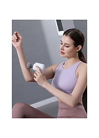 Súng Massage Cầm Tay Mini Nikio NK-173 - 6 Đầu Chuyên Dụng + 1 Đầu Nhiệt Nóng - Mát Xa Hỗ Trợ Giảm Đau Nhức Và Giãn Cơ Toàn Thân - Phù Hợp Mọi Đối Tượng, Siêu Nhỏ Gọn