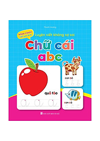 Bộ Vở Viết Xóa Được - Wipe Clean Luyện Viết, Làm Toán Không Sợ Sai ( Bộ 5 Cuốn) - Tặng Kèm 2 Bút