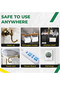 Keo dán trường treo đồ siêu chắc Keo xây dựng dán tường đa năng chống thấm nước No More Nail dán gỗ, gạch đá, thủy tinh