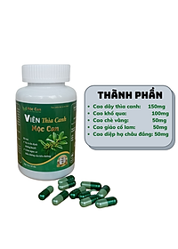 Viên Dây Thìa Canh Mộc Can giúp giảm đường huyết,hỗ trợ ngăn ngừa biến chứng tiểu đường hộp 120 viên