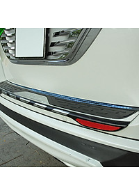 Ốp Chống Trầy Cốp Ngoài Nhựa Đen Dành Cho Xe Ô Tô Innova 2017- 2020 Mẫu Phản Quang