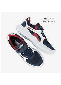 Giày thể thao bé trai trẻ em học sinh nam tiểu trung học siêu nhẹ kháng khuẩn cao cấp 8 - 12 tuổi đi học chạy bộ thể dục chơi bóng rổ phong cách khỏe khoắn năng động NHÍM SHOP GH74