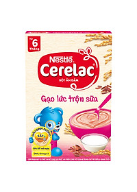 Bột Ăn Dặm Nestlé Cerelac - Gạo Lức Trộn Sữa (200G) - Link Mua