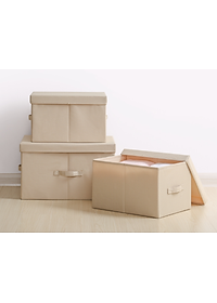 Bộ 2 chiếc hộp vải đựng đồ Thụy Điển 24L, Combo 2 chiếc túi vải đa năng TD1 có chọn màu miDoctor