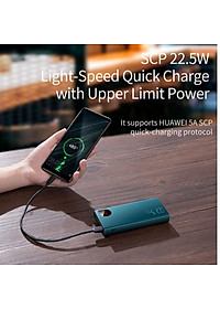 Pin dự phòng sạc nhanh Baseus Adaman Metal Digital Display Quick Charge (22.5W QC3.0/ PD3.0/ SCP/ AFAFC Quick charge) - Hàng Chính Hãng