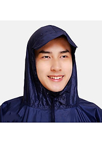 Áo Mưa Vải Dù Cánh Dơi Xẻ Tà Cao Cấp