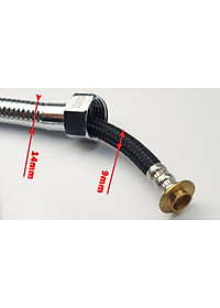 Dây sen chịu áp lực cao Eurolife EL-DS150 (Trắng bạc)