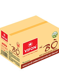 Thùng 24 Ly Mì Bò NGON NGON VIFON (60g / Ly)