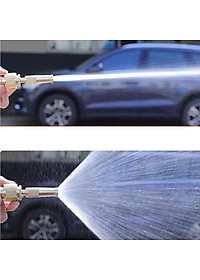 Vòi Tưới Cây, Vòi Xịt Rửa Xe Đa Năng Tăng Áp Lực Nước Cực Mạnh 10m, Lắp Vòi Nước Thông Thường (Đầu Vòi Đồng) - HÀNG CHÍNH HÃNG MINIIN