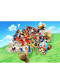 Bộ tranh xếp hình jigsaw puzzle cao cấp 330 mảnh – One Piece
