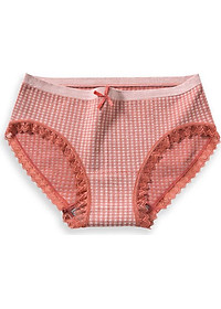 Combo 5 Chiếc Quần Lót Nữ Cotton Tăm Viền ren Xuất Nhật