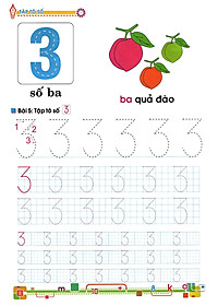 Tủ Sách Bé Vào Lớp Một - Tập Tô Số Lớp 1