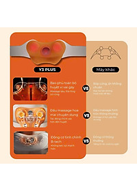 ￼Máy massage cổ vai gáy Y3 Plus chườm ấm hồng ngoại giảm đau nhức thư giãn toàn thân