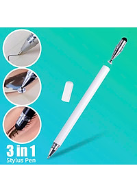 Bút cảm ứng 3 trong 1 đa năng cho / iPad Android/ Điện Thoại/ Máy Tính Bảng/ Ipad Bút 3 Trong 1 Công Dụng Cảm Ứng Và Di Chuyển Trên Mọi Bề Mạt Điện Thoại Hàng Nhập Khẩu - Giao Màu Ngẫu Nhiên
