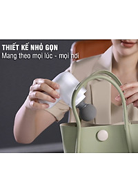 Súng Massage Cầm Tay Mini Nikio NK-173 - 6 Đầu Chuyên Dụng + 1 Đầu Nhiệt Nóng - Mát Xa Hỗ Trợ Giảm Đau Nhức Và Giãn Cơ Toàn Thân - Phù Hợp Mọi Đối Tượng, Siêu Nhỏ Gọn